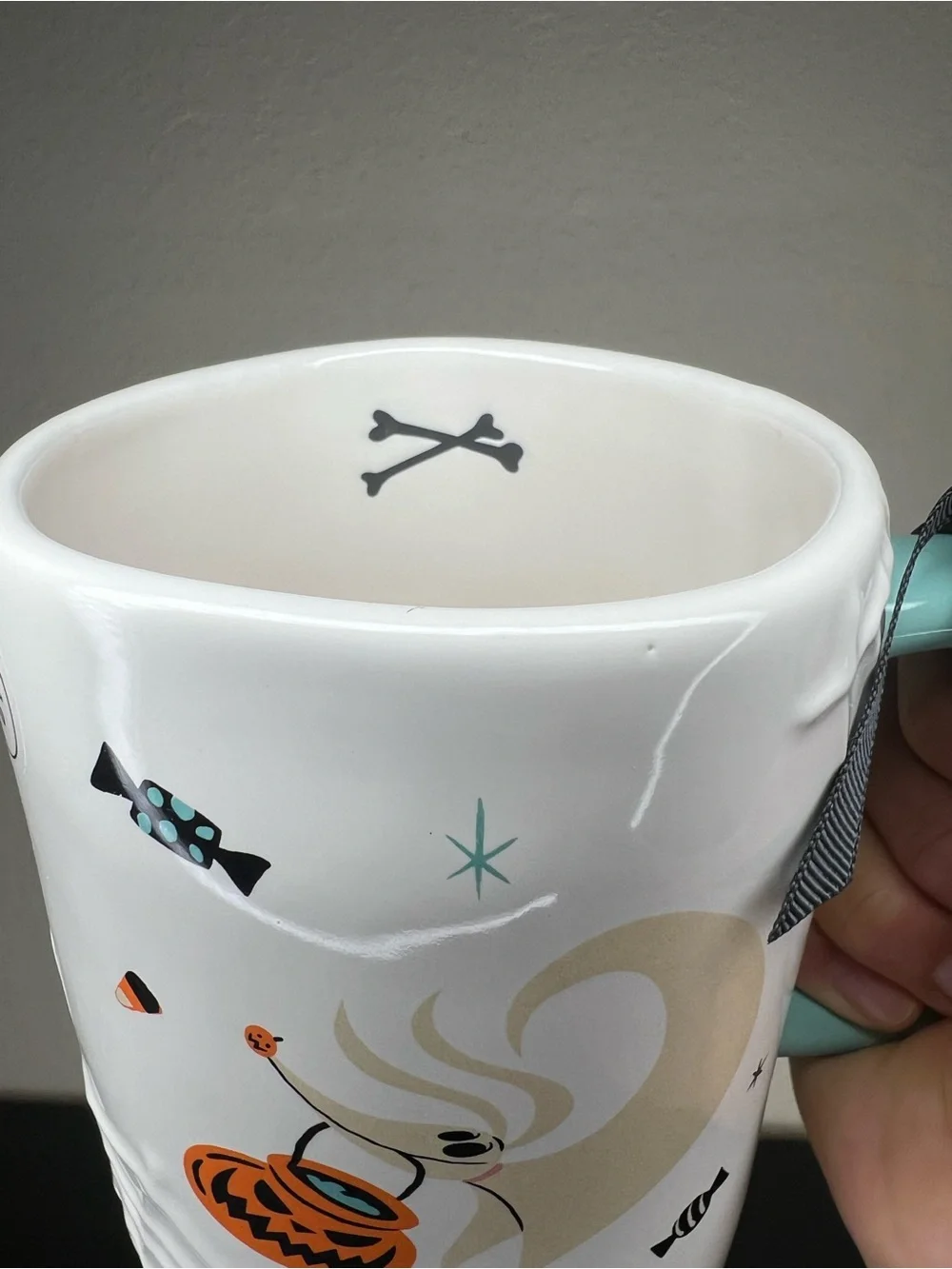 NEW Rae Dunn x The Nightmare Before Christmas Zero Halloween Mug